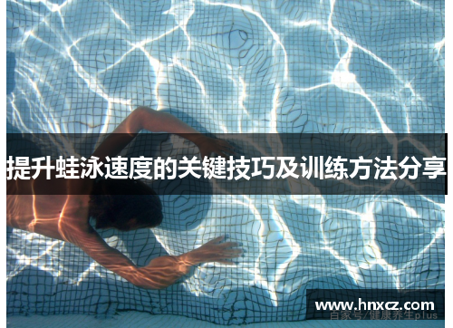提升蛙泳速度的关键技巧及训练方法分享